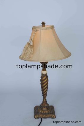 Empire Bell Fabric Table Lampshade-LS1933
