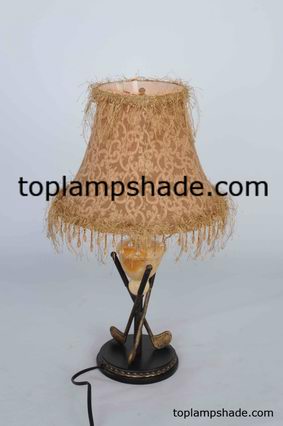 empire bell printed fabric lamp shade-LS1951