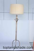 Drum Fabric Pleated Floor Lamp Shade-FS37002