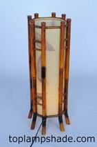Bamboo Floor Lamp Shade-FS37009