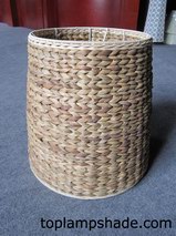 Cylinder Rope Wicker Lamp Shade-LS18002